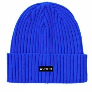 WORTHY BEANIE ROYAL BLUE